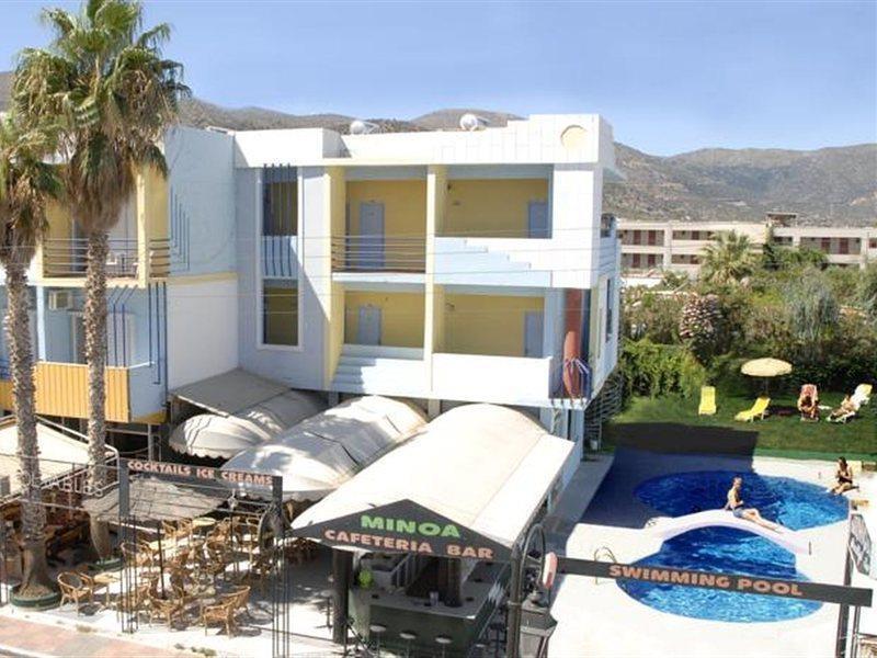 Minoa Hotel Malia Exterior foto